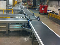 Belt conveyor system